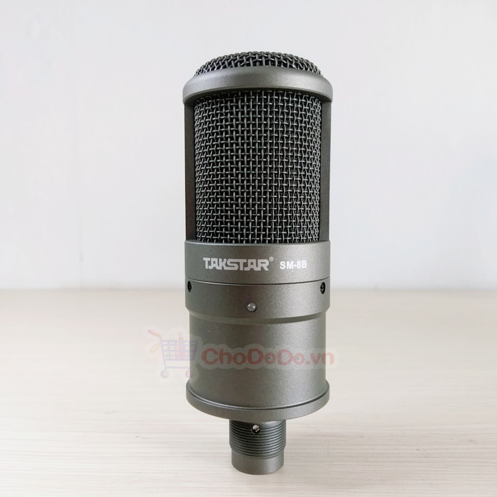 Mic thu âm TAKSTAR SM-8B, mic livestream, micro hát karaoke chuyên nghiệp