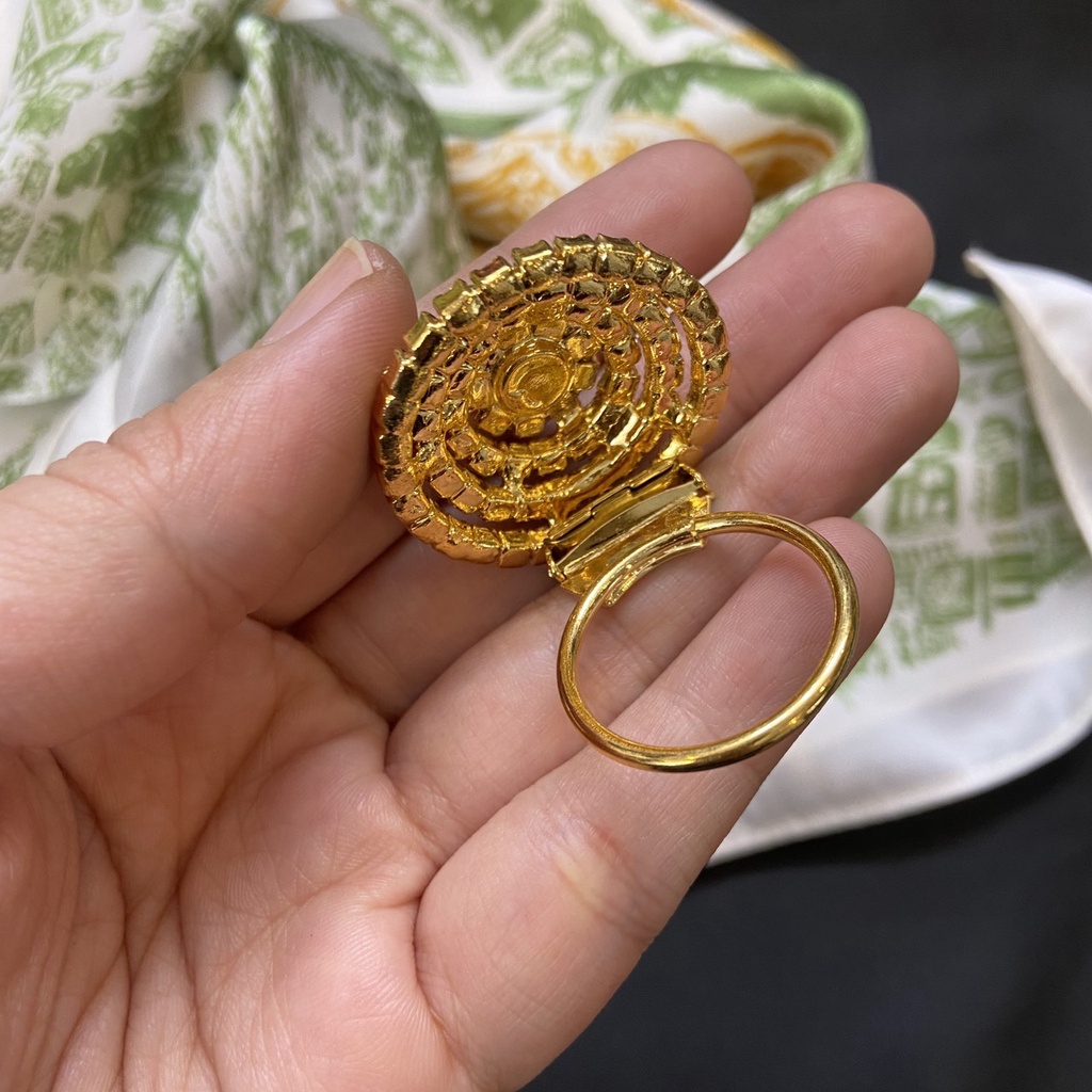 Vòng giữ khăn - Kẹp giữ khăn phụ kiện thời trang cho khăn lụa