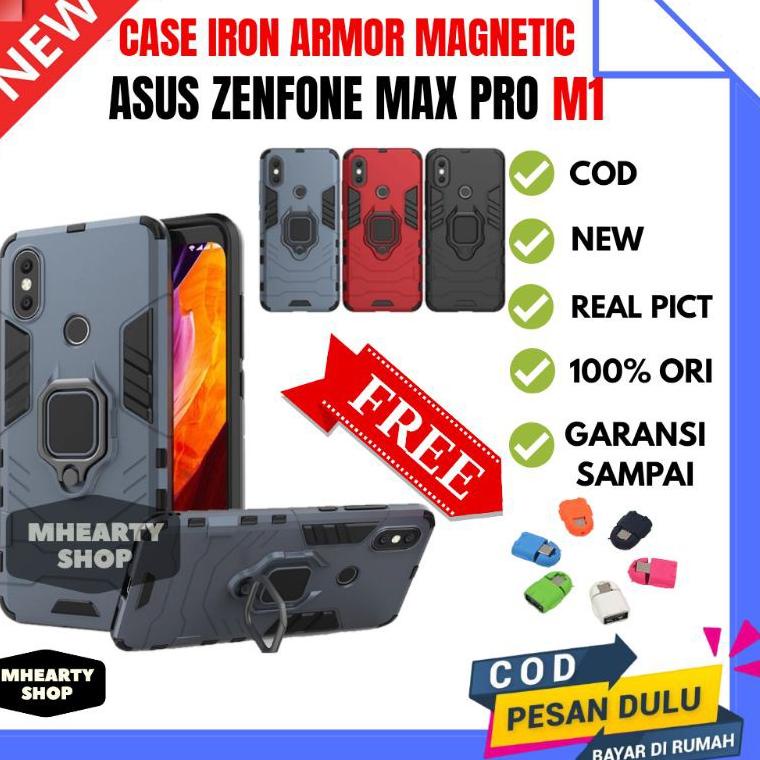 Giảm giá!!!! Ốp điện thoại cứng họa tiết Iron Man cho Asus Zenfone Max pro M1 Zenfone Max pro M1