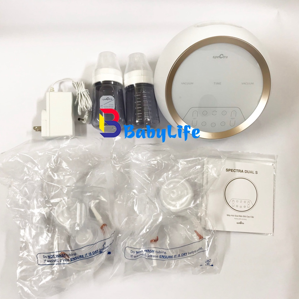 Máy Hút Sữa SPECTRA Dual S Cao Cấp Chính Hãng - Bảo Hành 2 Năm