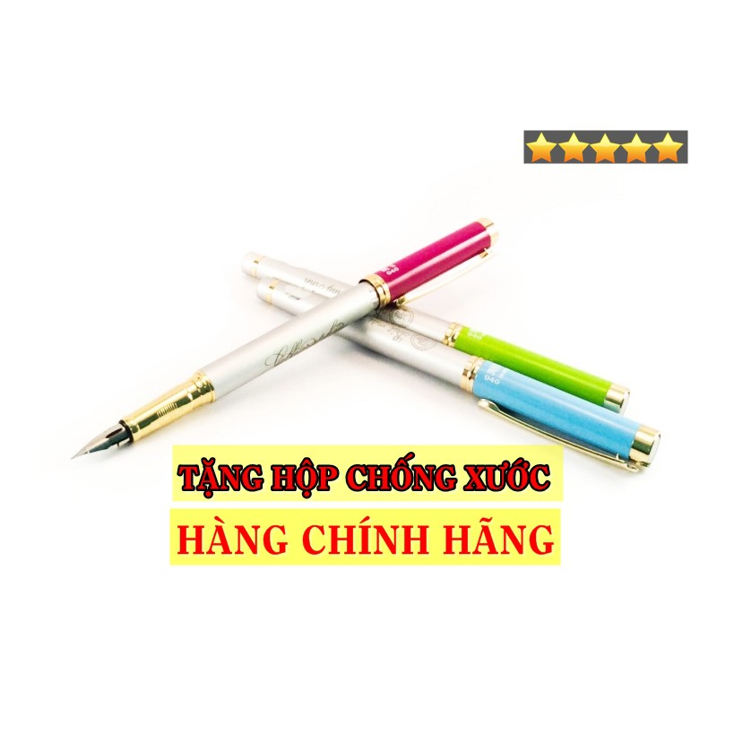 Bút mài thầy Ánh SH040 plus ngòi lá tre tự động thanh đậm viết chữ sáng tạo calligrahy