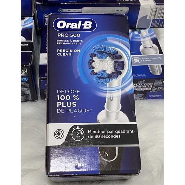 Bàn chải điện sạc Oral B PRO 500 / PRO 1000