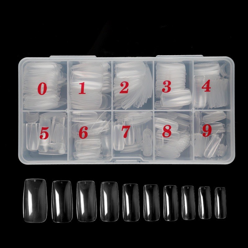 móng nối và úp hộp nhựa 500 móng !