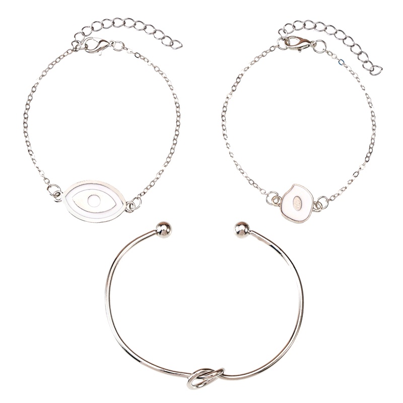 Flgo Vòng Đeo Chân May Mắn Hình Mắt Quỷ Có Thể Điều Chỉnh Cho Nam Nữ Lin