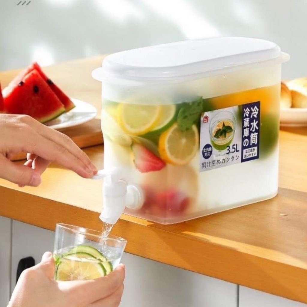 Bình nước có vòi 3.5l để tủ lạnh tiện lợi - King TG | BigBuy360 - bigbuy360.vn