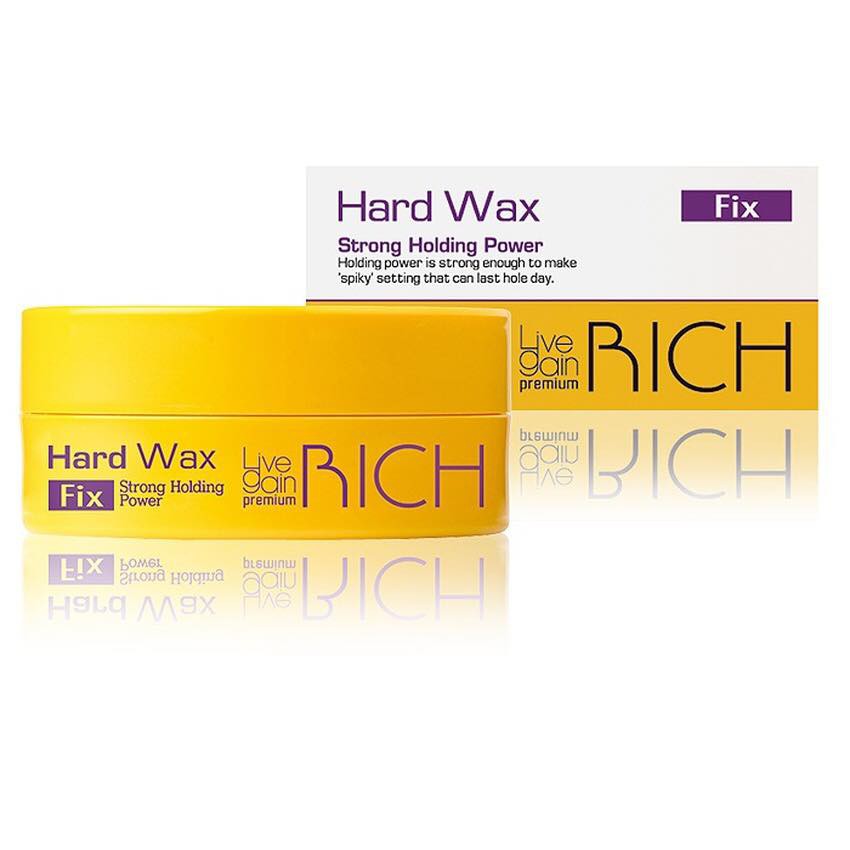 Sáp tạo kiểu tóc nam cứng Hard Wax Fix Livegain Rich ( Hàn Quốc) 110g
