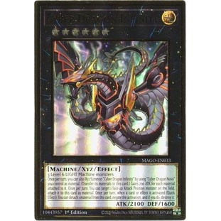 Thẻ bài Yugioh - TCG - Cyber Dragon Infinity / MAGO-EN033 (Alternate Art)'