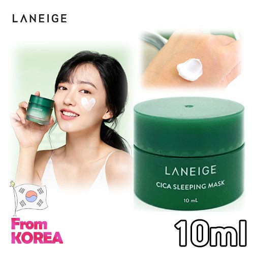 LANEIGE (Hàng Mới Về) Mặt Nạ Ngủ Cica 10ml Cao Cấp