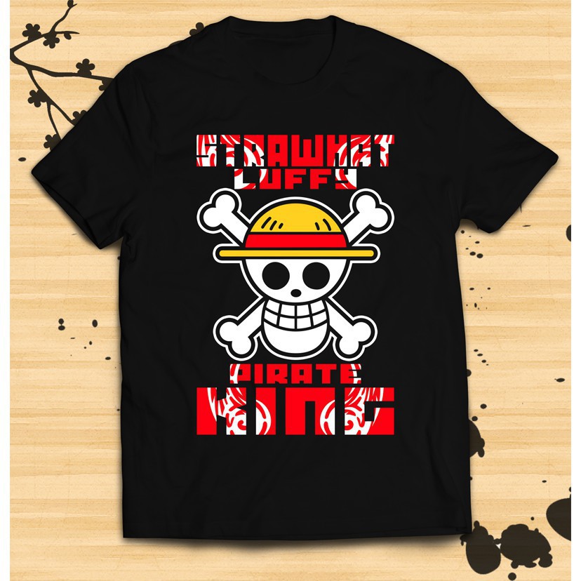 (sale) Áo Thun ONE PIECE ANIME LUFFY JOLLY ROGER