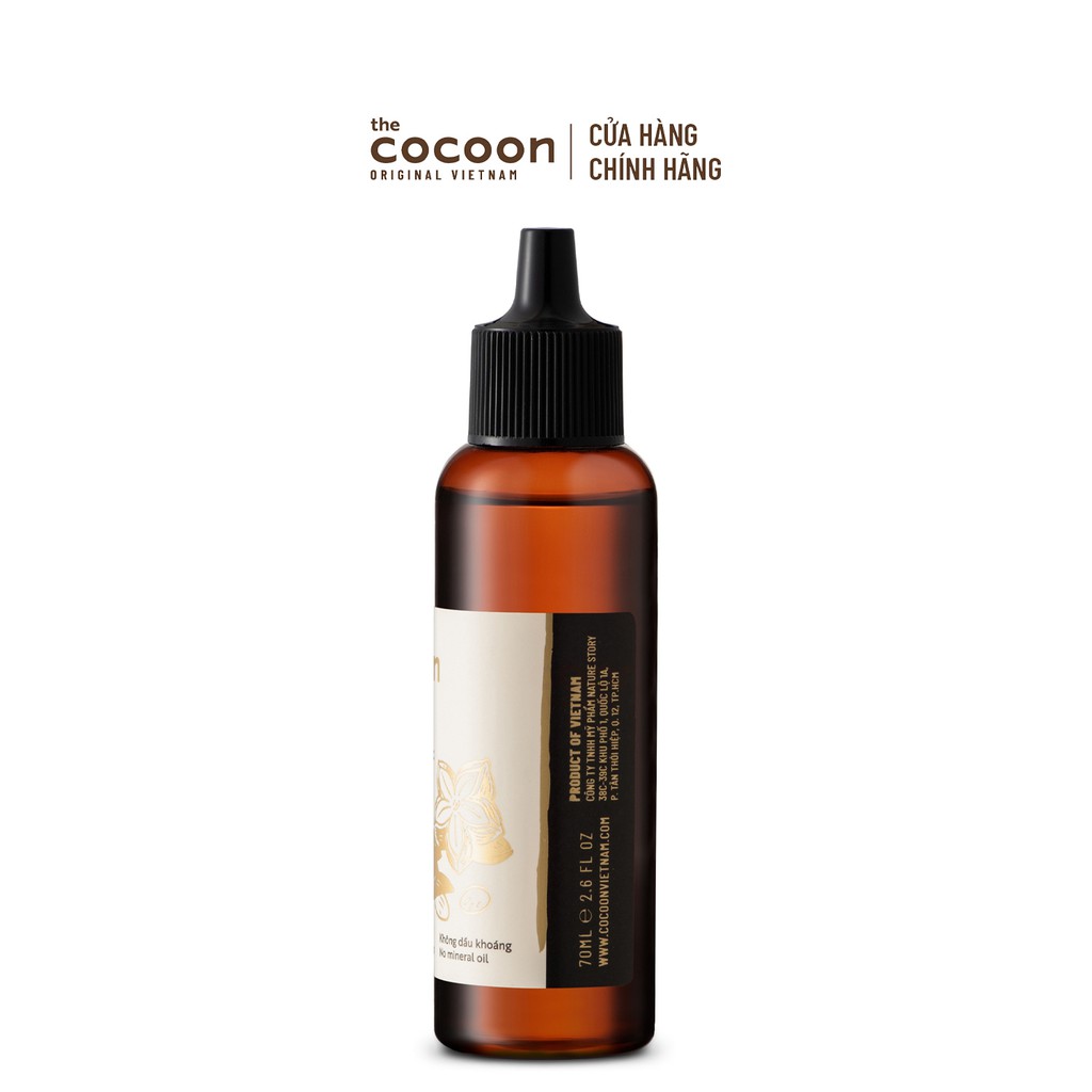 [Mã FMCGMALL -8% đơn 250K] Serum Sa-chi phục hồi tóc Cocoon bảo vệ tối đa khỏi nhiệt và tia UV 70ml