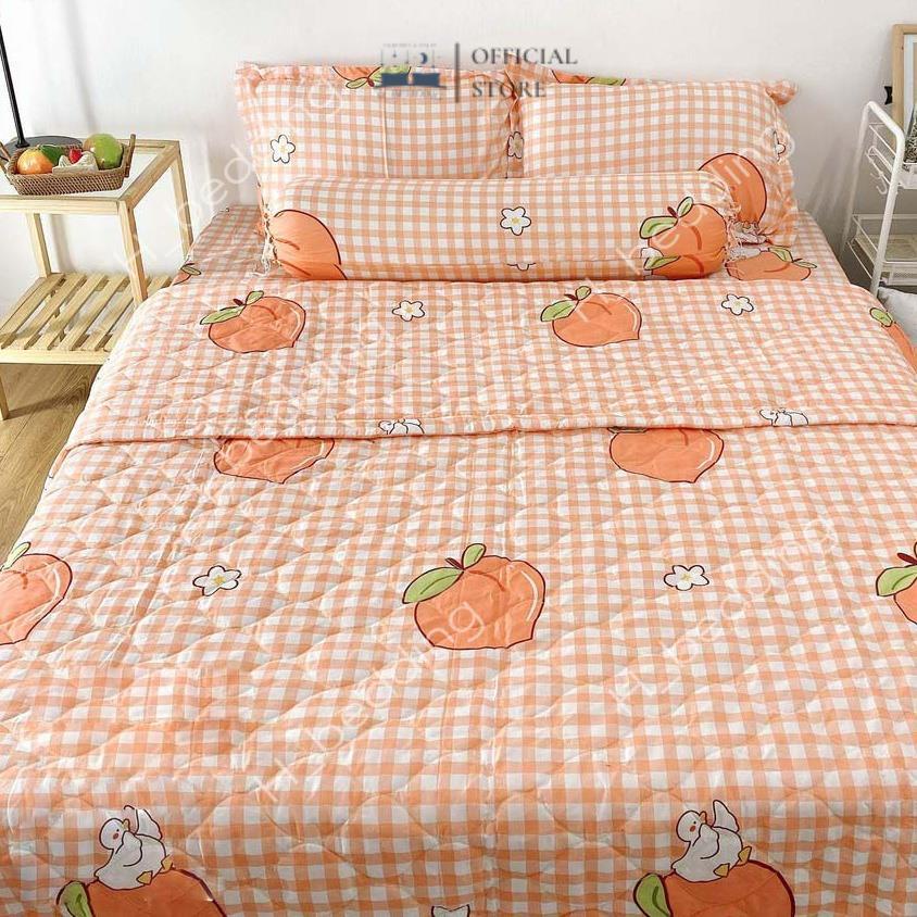 Chăn hè cotton poly,mền trần bông 3 lớp,được chọn mẫu trong bài đăng