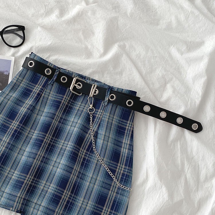 Thắt Lưng Phối Hai Hàng Nút Phong Cách Hiphop Cá Tính