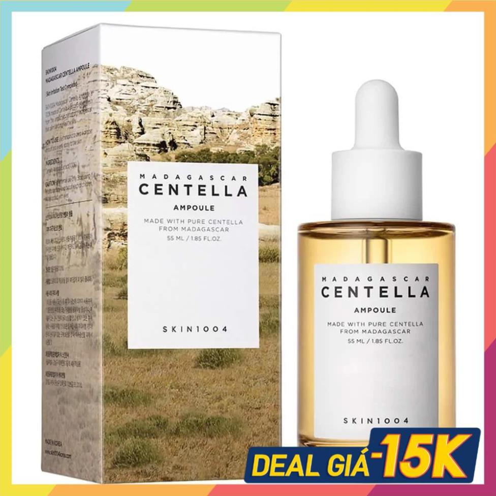 Tinh Chất Serum rau má Skin1004 - Phục hồi Da Se khít lỗ chân lông hiệu quả Madagascar Centella Asiatica Ampoule 100ml | BigBuy360 - bigbuy360.vn