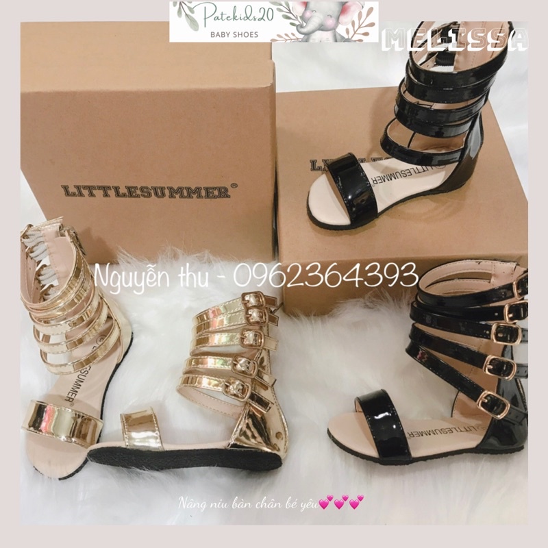 Sandal chiến binh cá tính cho bé gái từ 1 đến 6 tuổi