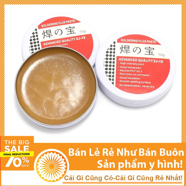 Mỡ Hàn Chì Hàn Thiếc ZT 10g