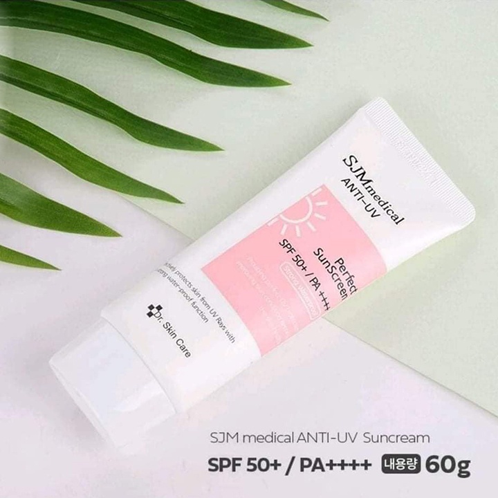 Kem Chống Nắng SJM Medical Anti-UV Sunscreen SPF 50+ PA ++++ 60g