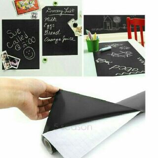 Decal bảng viết màu trắng