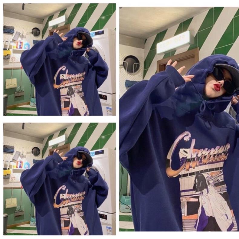 Áo Hoodie Form Rộng Nam Nữ In Hình Hoạ Tiết Ulzzang Unisex ❤️Tổng Hợp Các Mẫu Nỉ Tay Dài Phồng