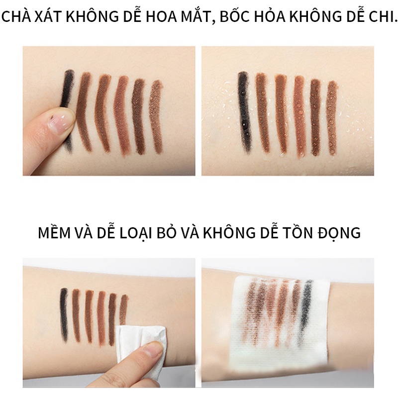 Bút kẻ mắt dạng lỏng nhanh khô màu đen lâu trôi không thấm nước Matte 30g KB-YXJB
