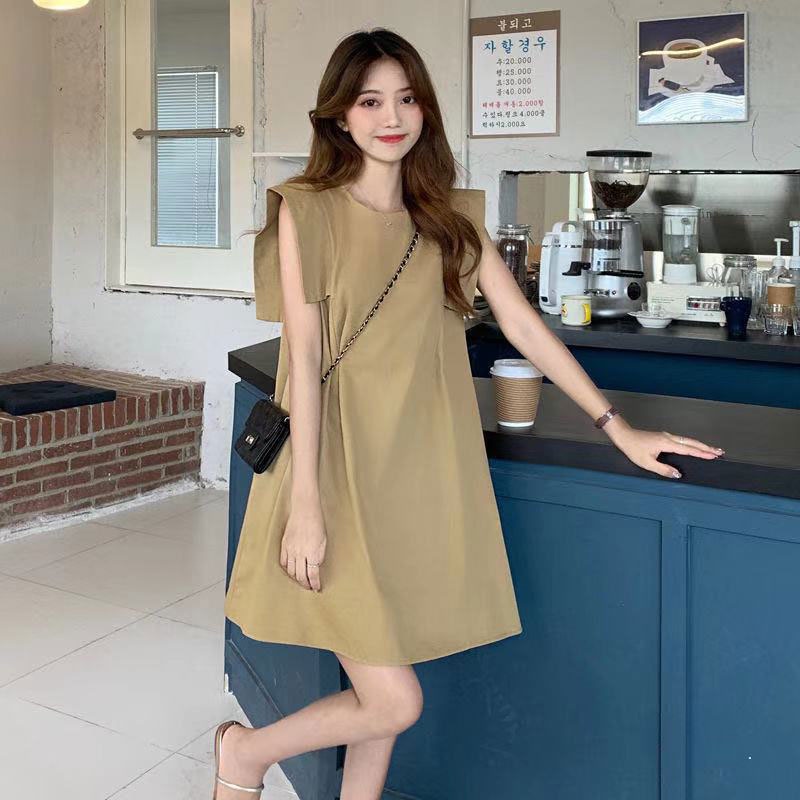 Đầm YEYA không tay màu trơn thời trang mới dành cho nữ