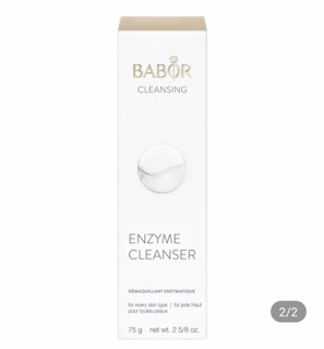 Bột rửa mặt Babor Enzyme Cleanser dành cho da nhạy cảm
