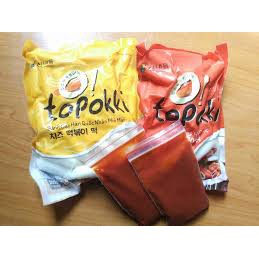 combo 1kg bánh gạo Tokpokki kèm 100g sốt tương ớt Hàn Quốc
