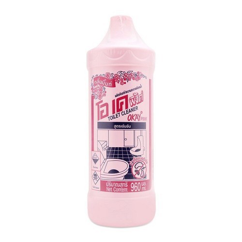 [CHÍNH HÃNG] TẨY BỒN CẦU- TOILET THÁI LAN OKAY 960 ML