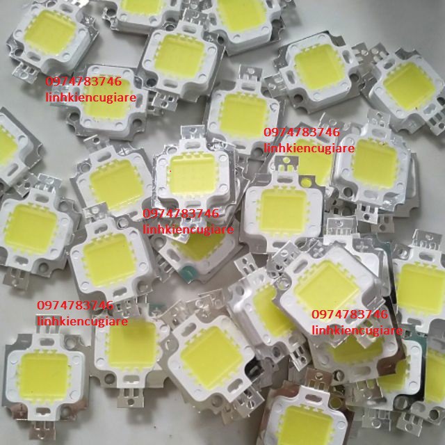 LED trắng 10w /12v độ sáng 900-1000 6000k