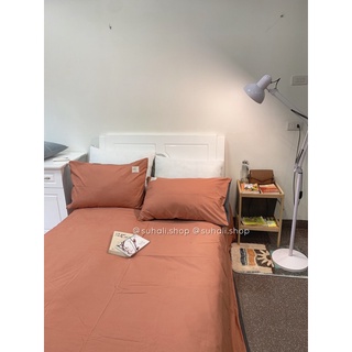 Ga lẻ hoặc vỏ gối lẻ Suhali Shop, ga giường Cotton Tici, drap vỏ gối màu trơn