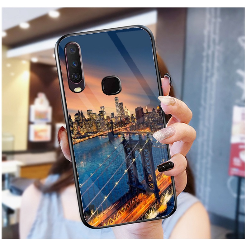 Ốp Lưng VIVO Y11,Y12,Y15,Y17,Y19,U10  Ốp kính bóng cao cấp mới nhất
