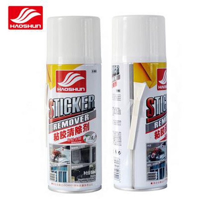 Chai xịt tẩy sạch mọi loại keo decal băng dính tem dán Haoshun Sticker Remove H1003 | BigBuy360 - bigbuy360.vn