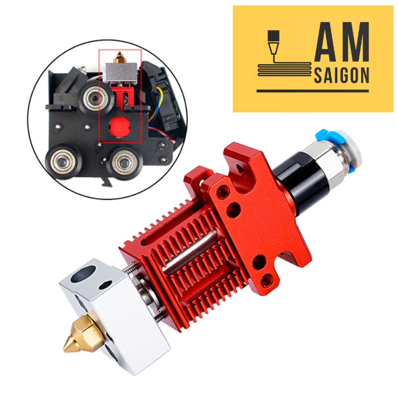 Cụm đầu in J-Head Creality CR6 SE cải tiến tương thích Creality CR-6 SE, Ender 3 v2, Cr10 ,...
