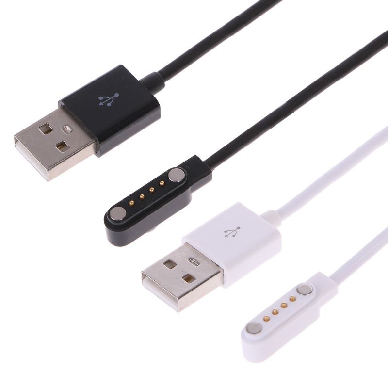 wee Charger For KW88 KW18 GT88 G3 Smartwatch USB 4 Pin Magnetic Charging Cables