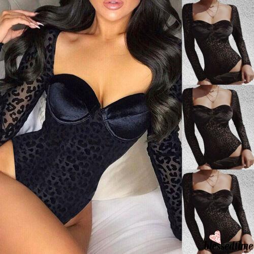Jumpsuit tay dài hoạ tiết da báo quyến rũ cho nữ | BigBuy360 - bigbuy360.vn