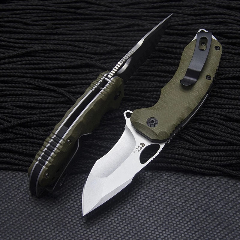 SOG Gấp ngoài trời Micarta Xử lý Sinh tồn Cắm trại EDC Multitool