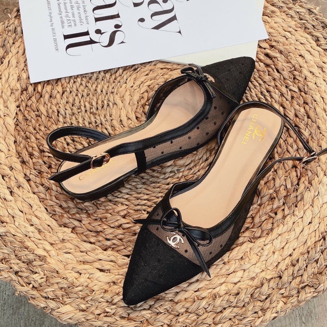 [SẴN] GIÀY BÚP BÊ BI LƯỚI DỄ THƯƠNG