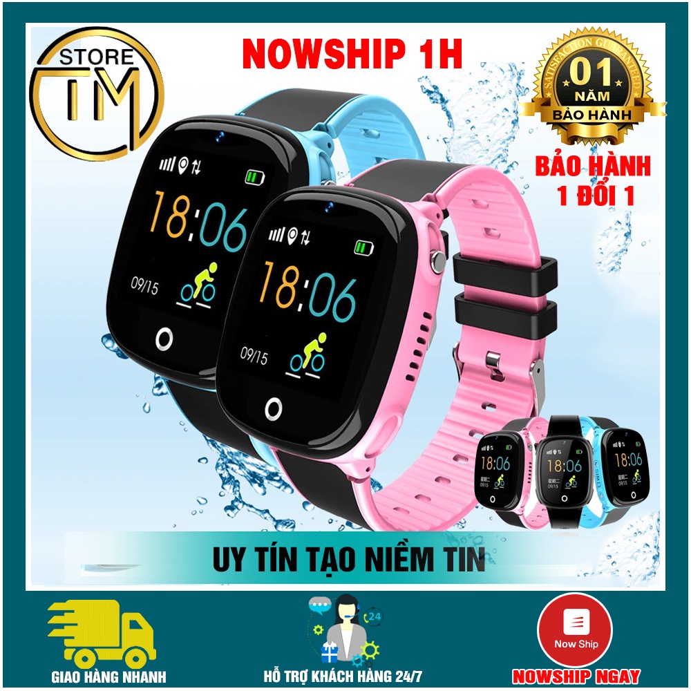 Đồng Hồ Thông Minh Trẻ Em , Định vị GPS Nghe Gọi - Gọi Khẩn Cấp - Cảm Ứng Mượt BẢO HÀNH ĐỔI MỚI