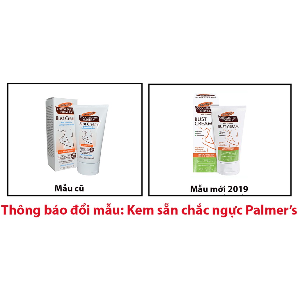 Kem săn chắc da vùng ngực Palmer's Cococa Butter (125g)