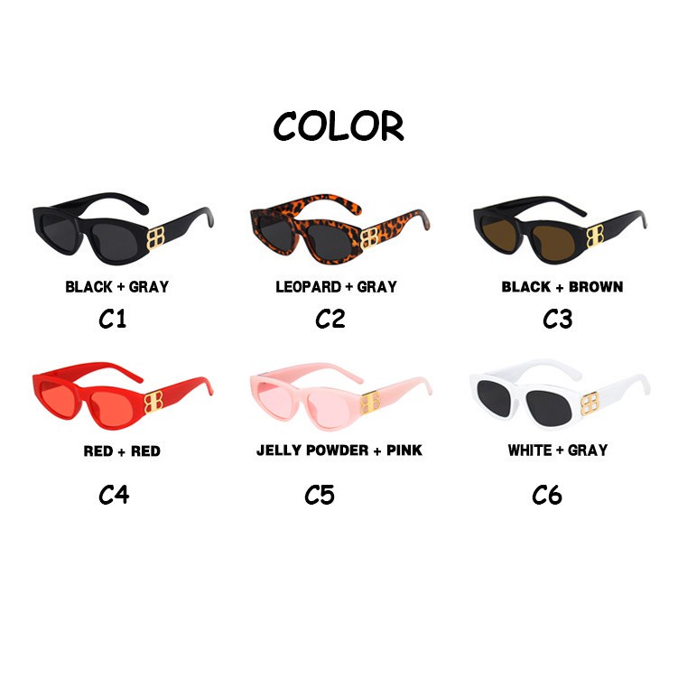 Kính mát mắt mèo thời trang retro cá tính cho nam nữ