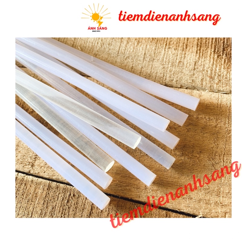 Súng bắn keo nến silicon chạy bằng điện hơ nóng - Tiệm điện Ánh Sáng