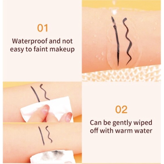 Bút Kẻ Mắt Dạng Lỏng Chống Thấm Nước Và Mồ Hôi Không Nhòe