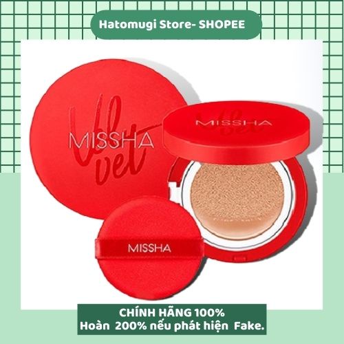 Phấn cushion / Phấn Nước Missha Velvet Finish Cushion