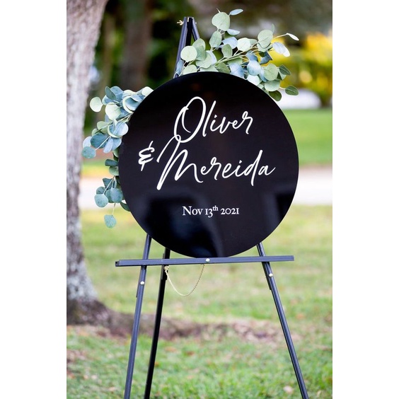 Bảng Mica Cao Cấp  Trang Trí Đám Cưới Acrylic Wedding Welcome Sign| Thao Wedding Guestbook