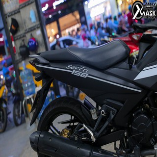 Tem Exciter 150 Mẫu Ohlins Đen Nhám