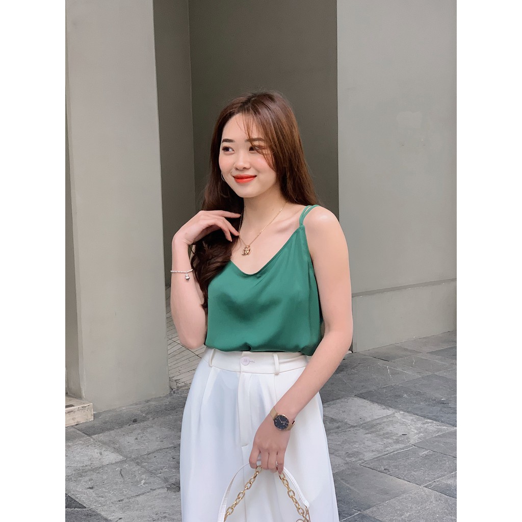 Áo dây Camisole lụa cao cấp Harriet