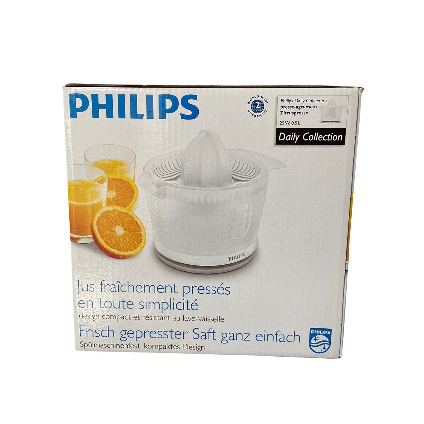 Máy Vắt Cam Philips HR2738, 25W, Hàng Chính Hãng Phân Phối