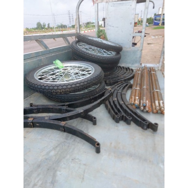 Bánh Xe Đẩy Xe Kéo  300 - 19 , Vành Xe , Niền Xe