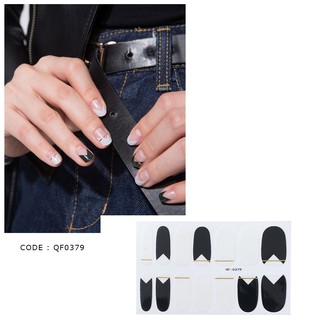 Miếng dán móng tay Silicon - Nail Wraps (14 miếng dán khô)