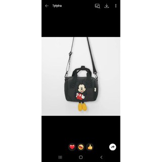 Túi zara mickey đen