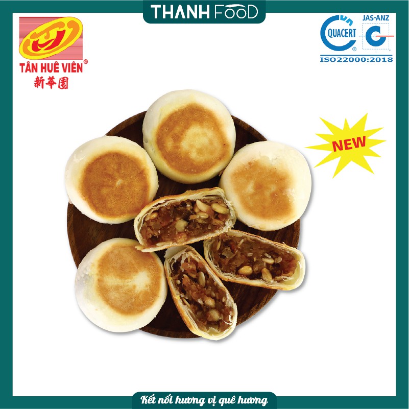 Bánh pía chà bông bò Tân Huê Viên túi 12 bánh